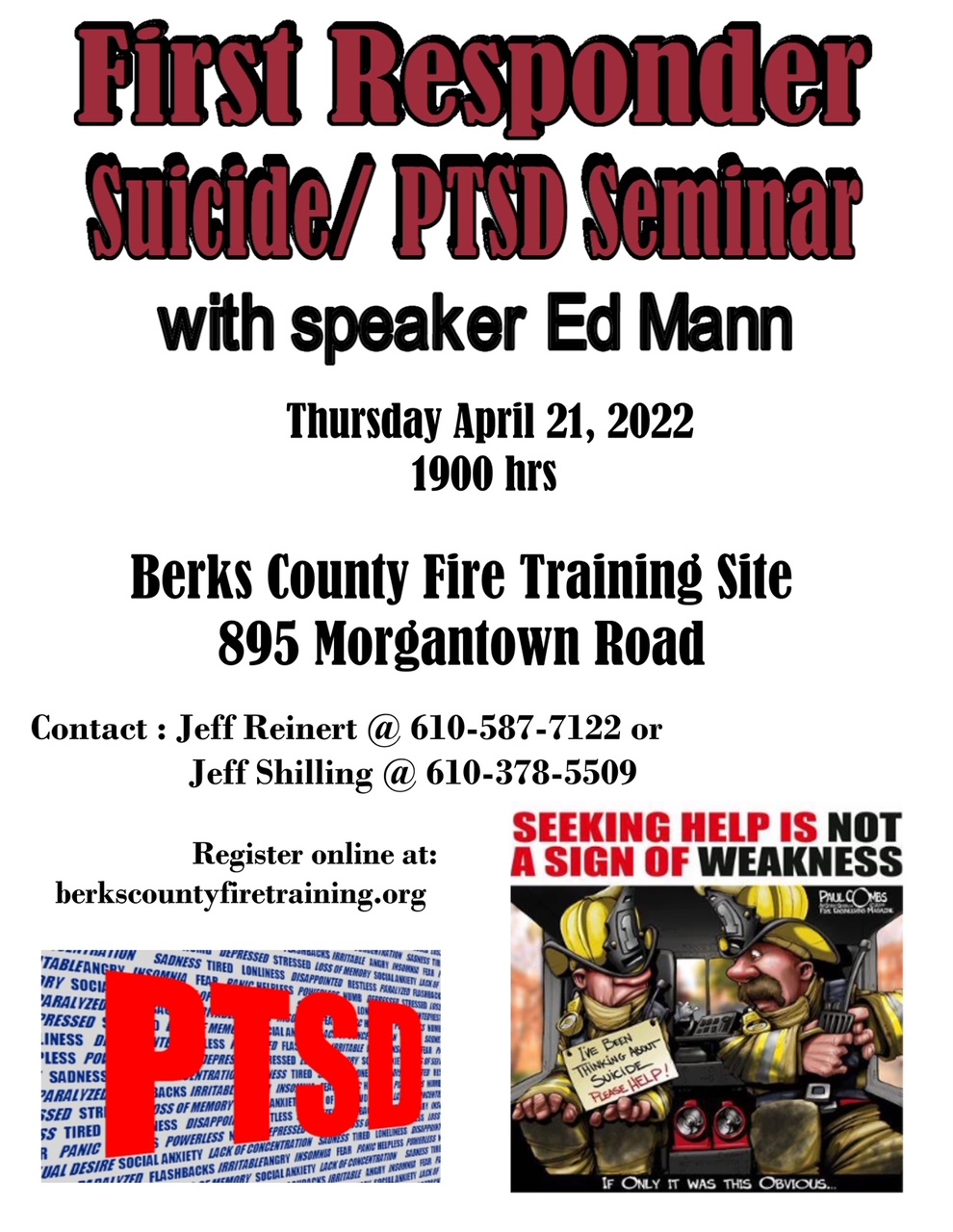 FIRST RESPONDER SUICIDE / PTSD SEMINAR